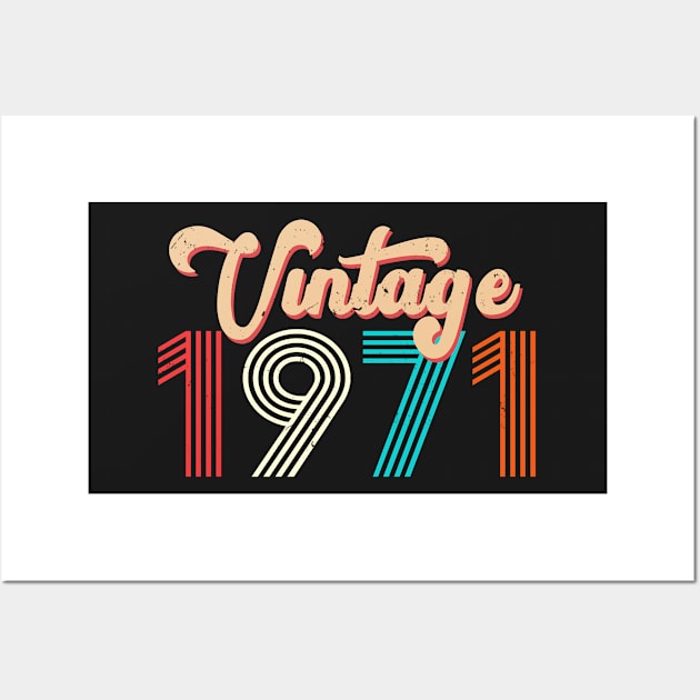 Vintage 1971 Wall Art by TEEPHILIC